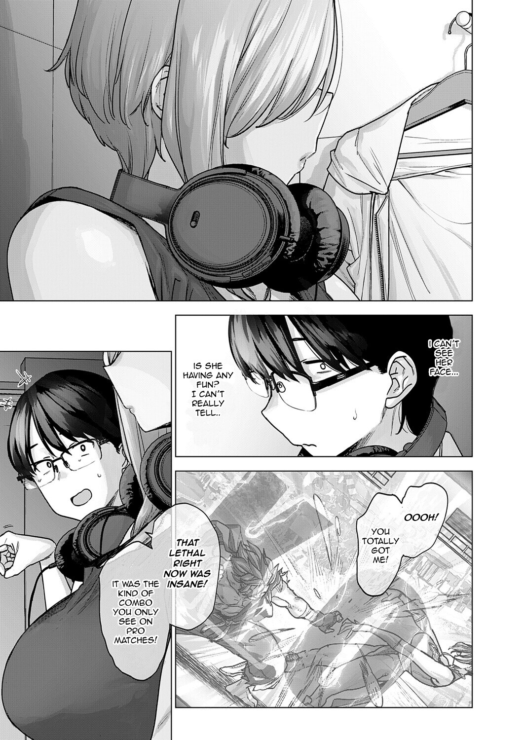 Hentai Manga Comic-My Huge Senpai at Work is Scary and Cute-Read-7